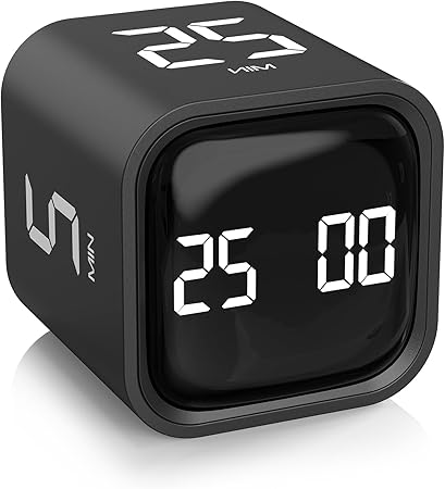 Cube Pomodoro Timer with Vibration & Presets