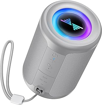 Portable Bluetooth Speaker with Lights