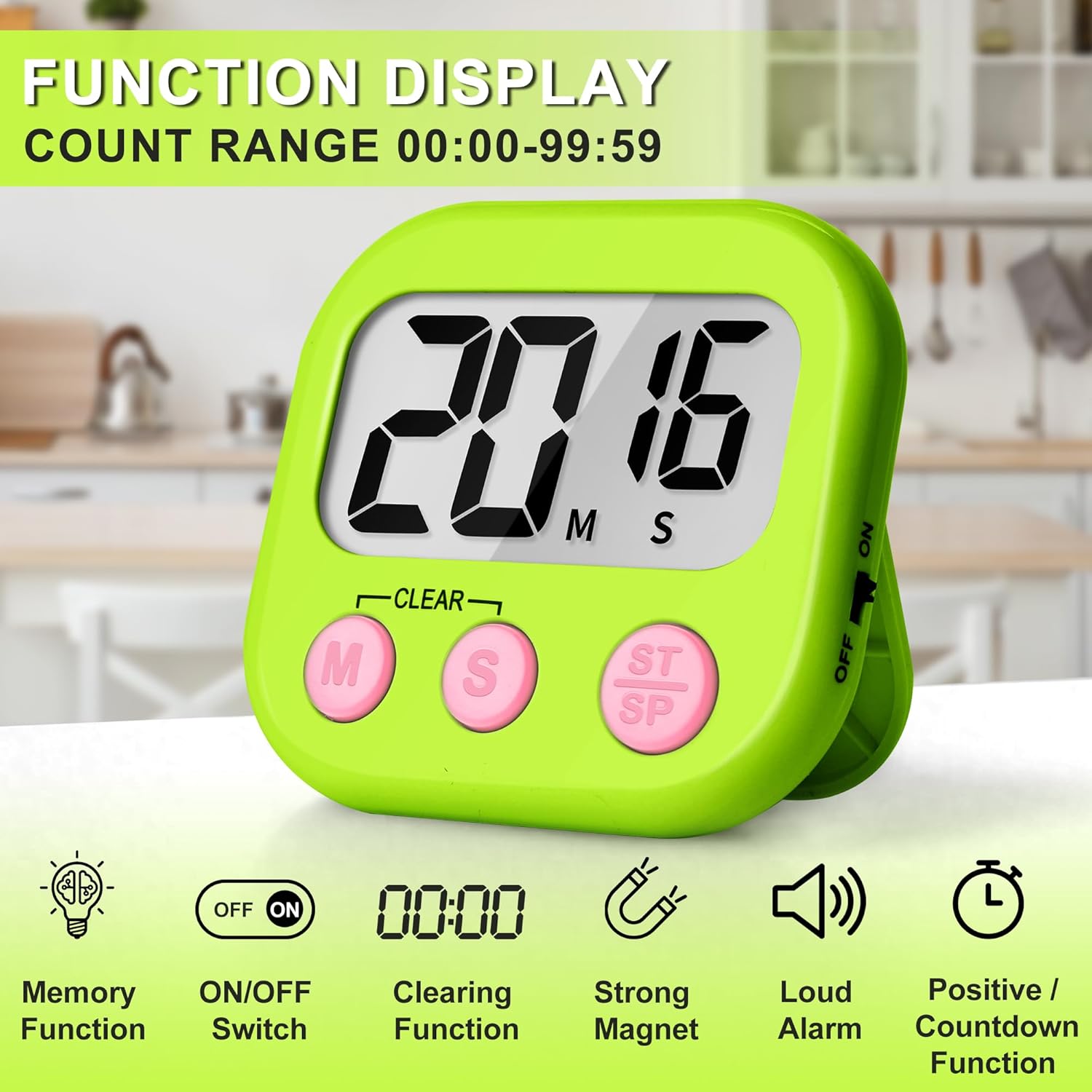 Classroom Timer for Kids Teachers 2 Pack Digital Timers
