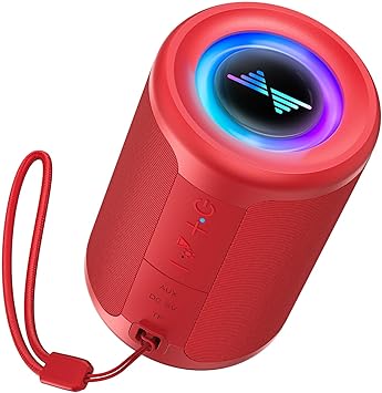 Portable Bluetooth Speaker with Lights