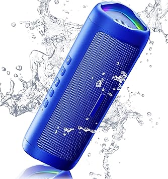 Waterproof Bluetooth Speaker, 20H Play