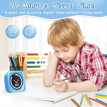 Cute Kids Visual Timer 99Min Countdown